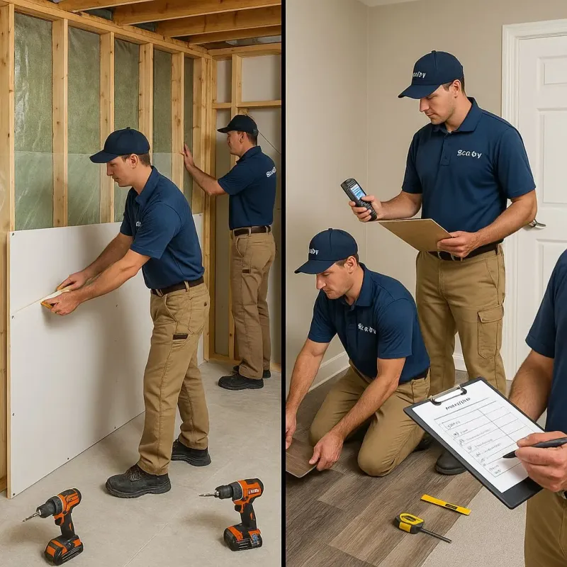 Repairs and Reconstruction process in Cumberland, KY